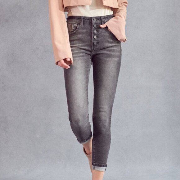 KANCAN Quinn High Rise Ankle Skinny Jeans - Picture 1 of 10